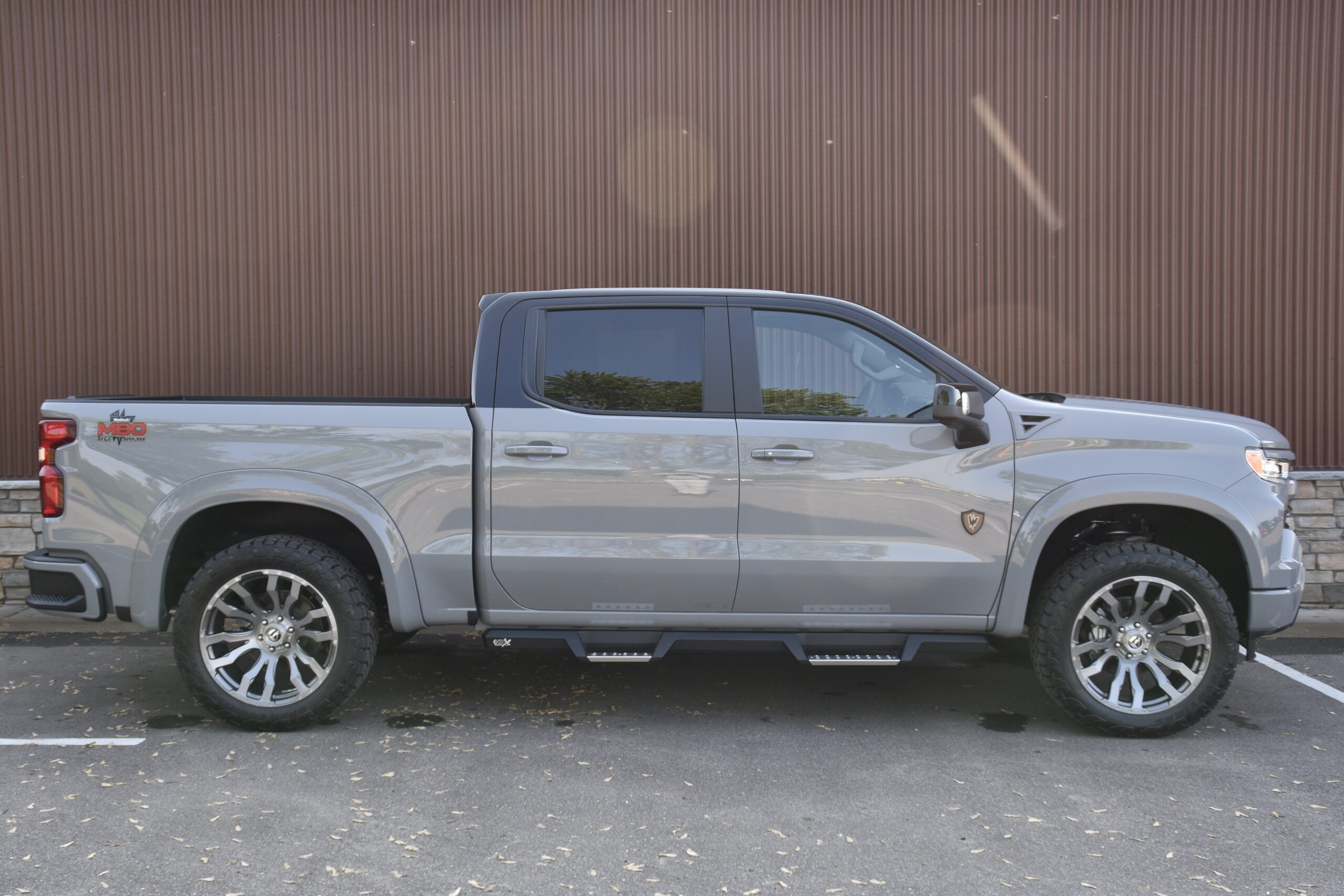 Side Waldoch M80 Package Level Off-Road Truck Custom Paint