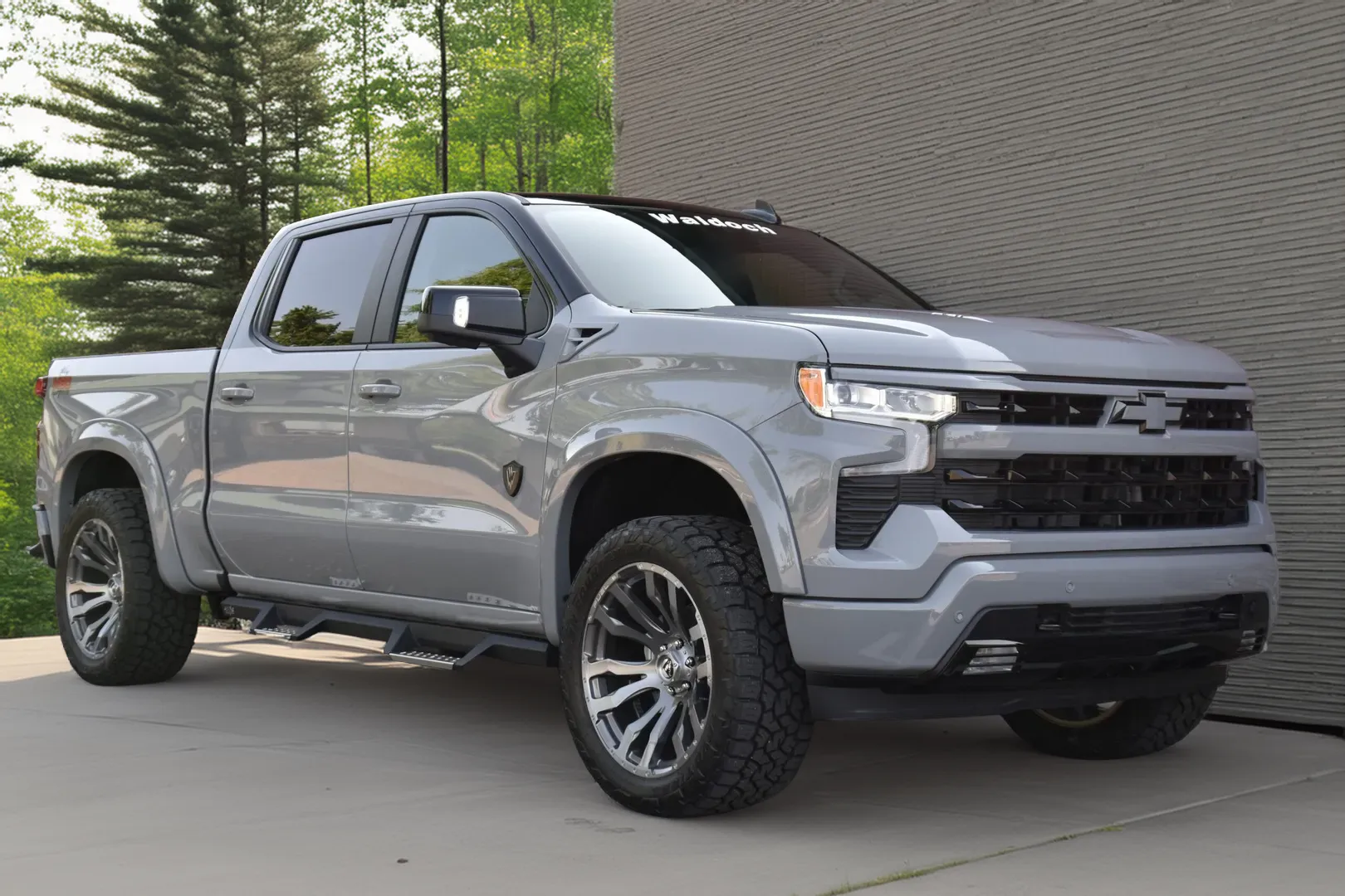2026-chevy-silverado-1500-m80-waldoch-gray-black-tuxedo-pass-front-quarter-low